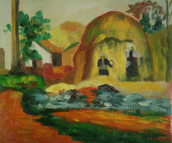 Fair Harvest by Paul Gauguin